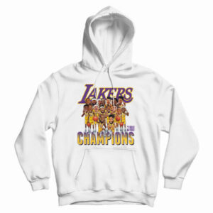 Caricature Lakers Champion NBA Finals 2020 Hoodie For UNISEX
