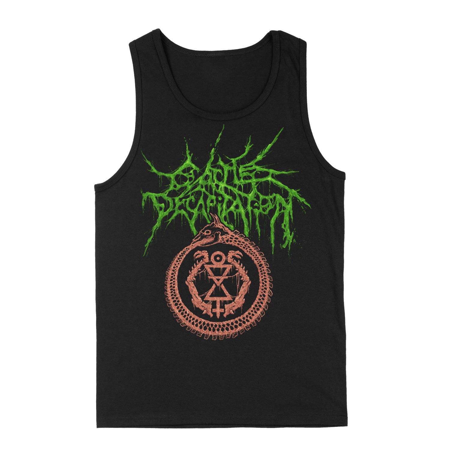 Cattle Decapitation Flesh Ouroboros Tank Top Cattle Decapitation Flesh Ouroboros Tank Top