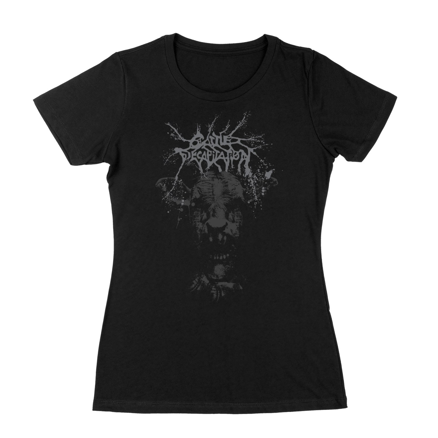 Cattle Decapitation Scary Cow Girls T-shirt Cattle Decapitation Scary Cow Girls T-shirt