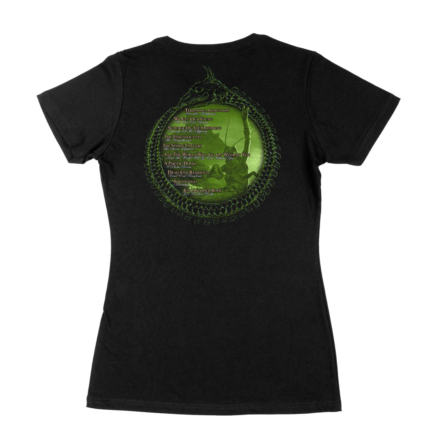 Cattle Decapitation Terrasite Spring Tour 2023 Girls T-shirt Cattle Decapitation Terrasite Spring Tour 2023 Girls T-shirt