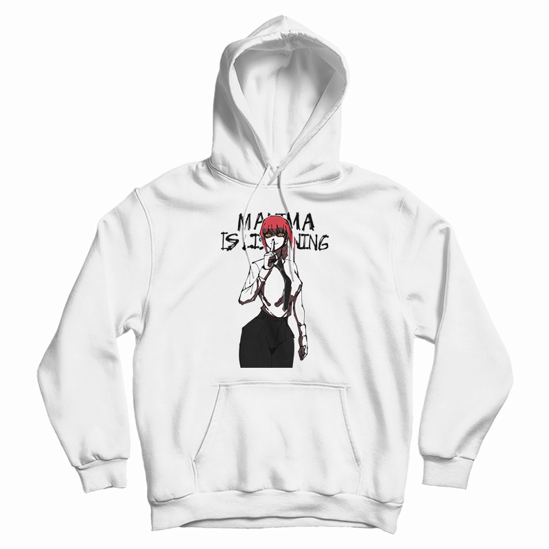 Chainsaw Man Makima Is Listening Hoodie Chainsaw Man Makima Is Listening Hoodie