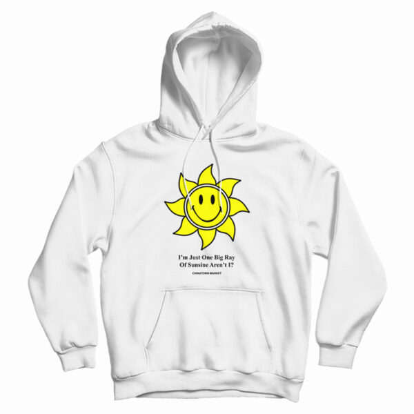 Chinatown Market X Smiley Ray Of Sunshine Hoodie For UNISEX