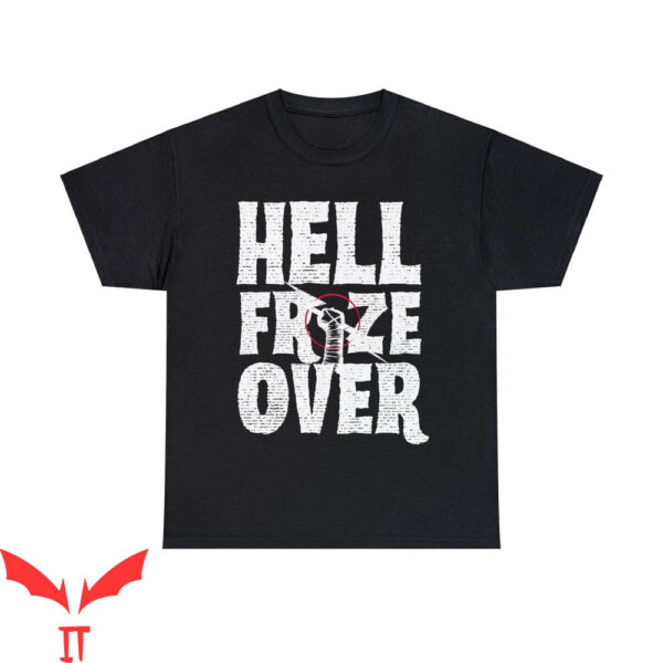 Cm Punk T-Shirt Hell Froze Over WWE Wrestletalk