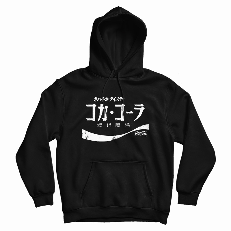 Coca-Cola Japanese Coke Logo Hoodie Coca-Cola Japanese Coke Logo Hoodie