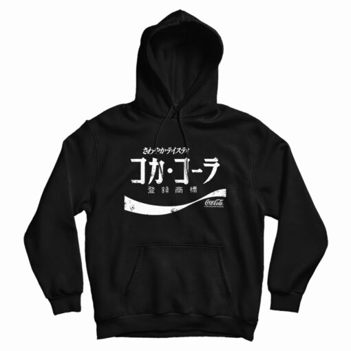 Coca-Cola Japanese Coke Logo Hoodie Coca-Cola Japanese Coke Logo Hoodie