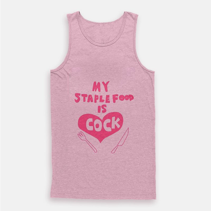 Cock Hentai My Staple Food Is Cock Tank Top Cock Hentai My Staple Food Is Cock Tank Top