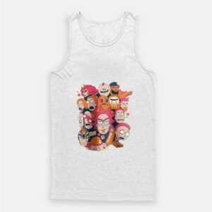 Collage Rick and Morty Pickle Rick Tank Top