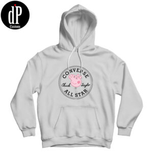 Converse All Star Peppa Pig Parody Hoodie