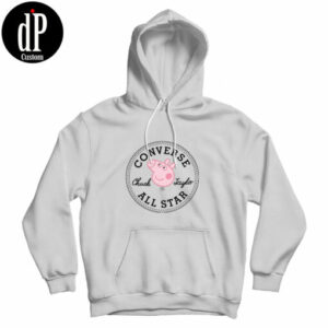 Converse All Star Peppa Pig Parody Hoodie