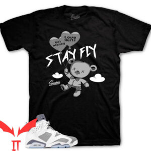 Cool Grey T-Shirt Grey Money Over Love