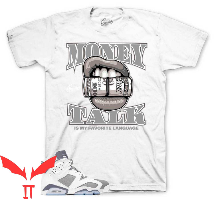 Cool Grey T-Shirt Grey Money Talk Cool Grey T-Shirt Grey Money Talk