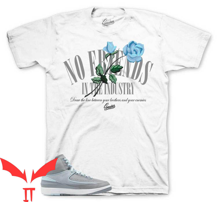 Cool Grey T-Shirt Retro 2 Cool Grey No Friends Cool Grey T-Shirt Retro 2 Cool Grey No Friends