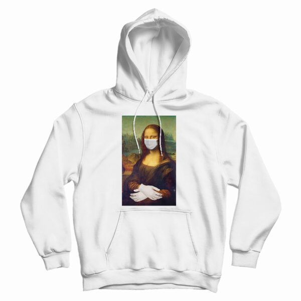 Coronavirus Mona Lisa Parody Hoodie For Men’s And Women’s