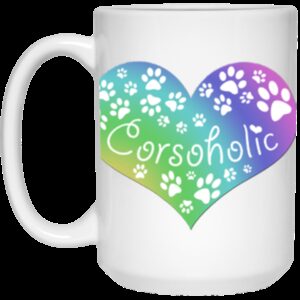 Corsoholic Heart Mug