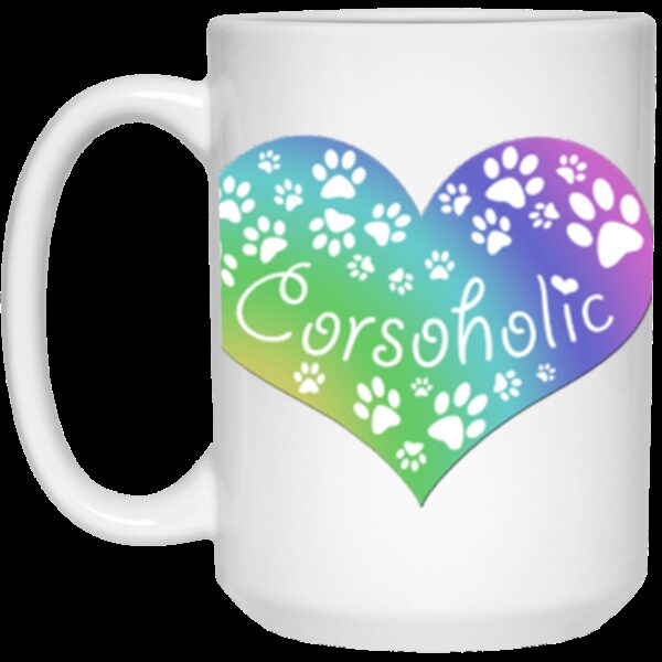 Corsoholic Heart Mug