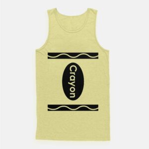 Crayon Costume Tank Top Trendy Clothing