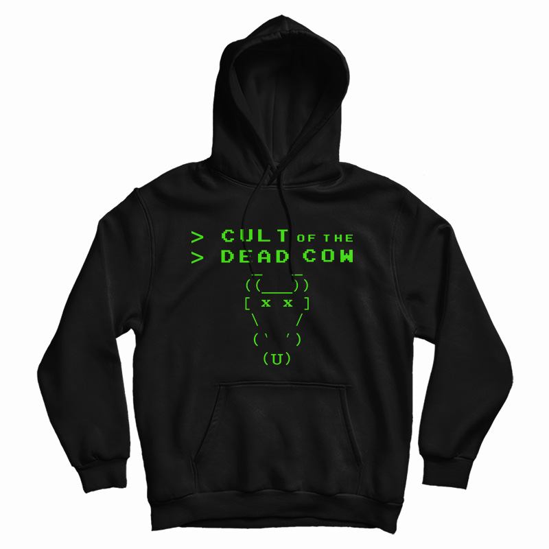 Cult Of The Dead Cow Hoodie For UNISEX Cult Of The Dead Cow Hoodie For UNISEX