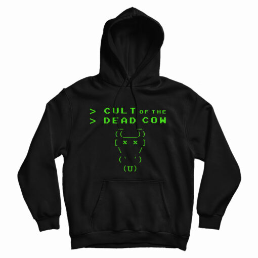Cult Of The Dead Cow Hoodie For UNISEX Cult Of The Dead Cow Hoodie For UNISEX