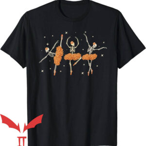 Dancing Skeleton T-Shirt Ballerina Ballet Dance