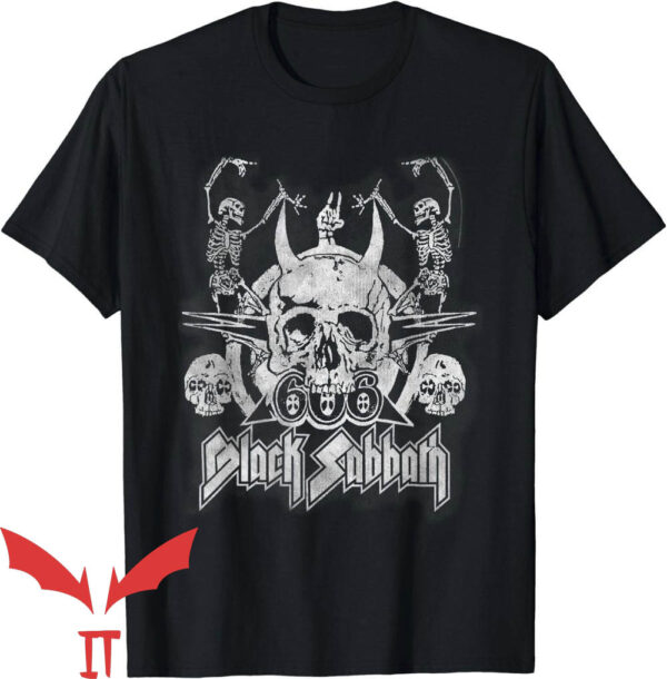 Dancing Skeleton T-Shirt Black Sabbath