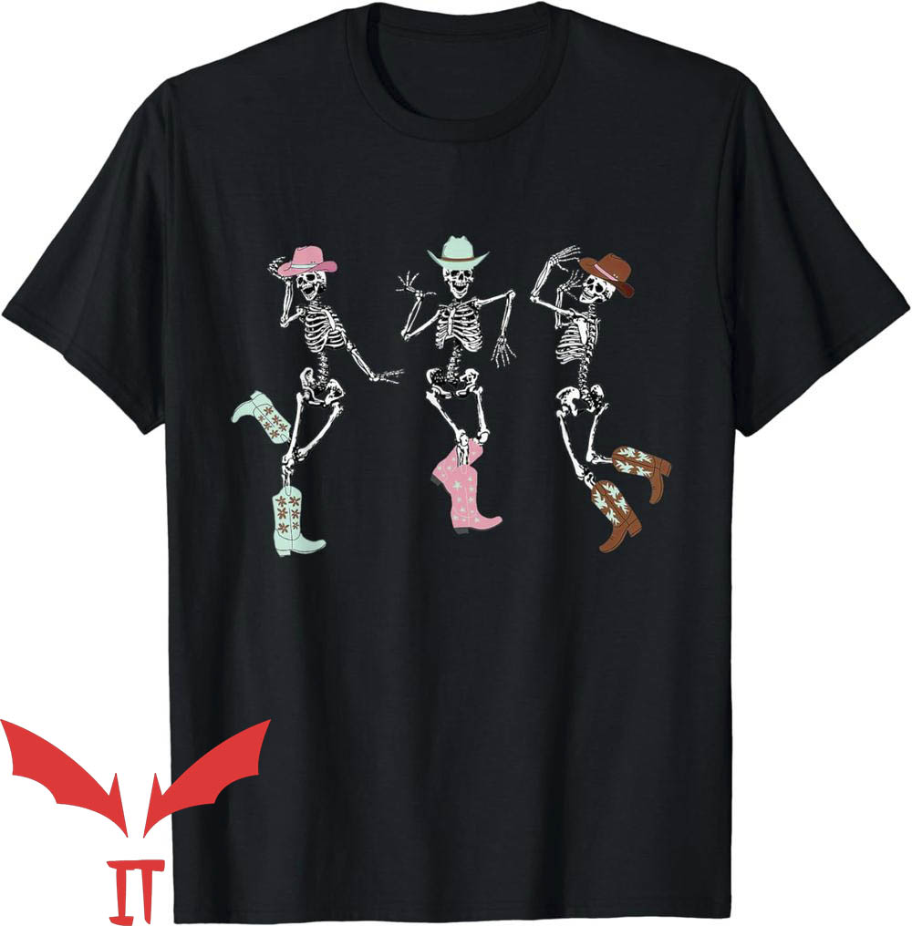 Dancing Skeleton T-Shirt Boot Scootin Skeleton Dancing Dancing Skeleton T-Shirt Boot Scootin Skeleton Dancing