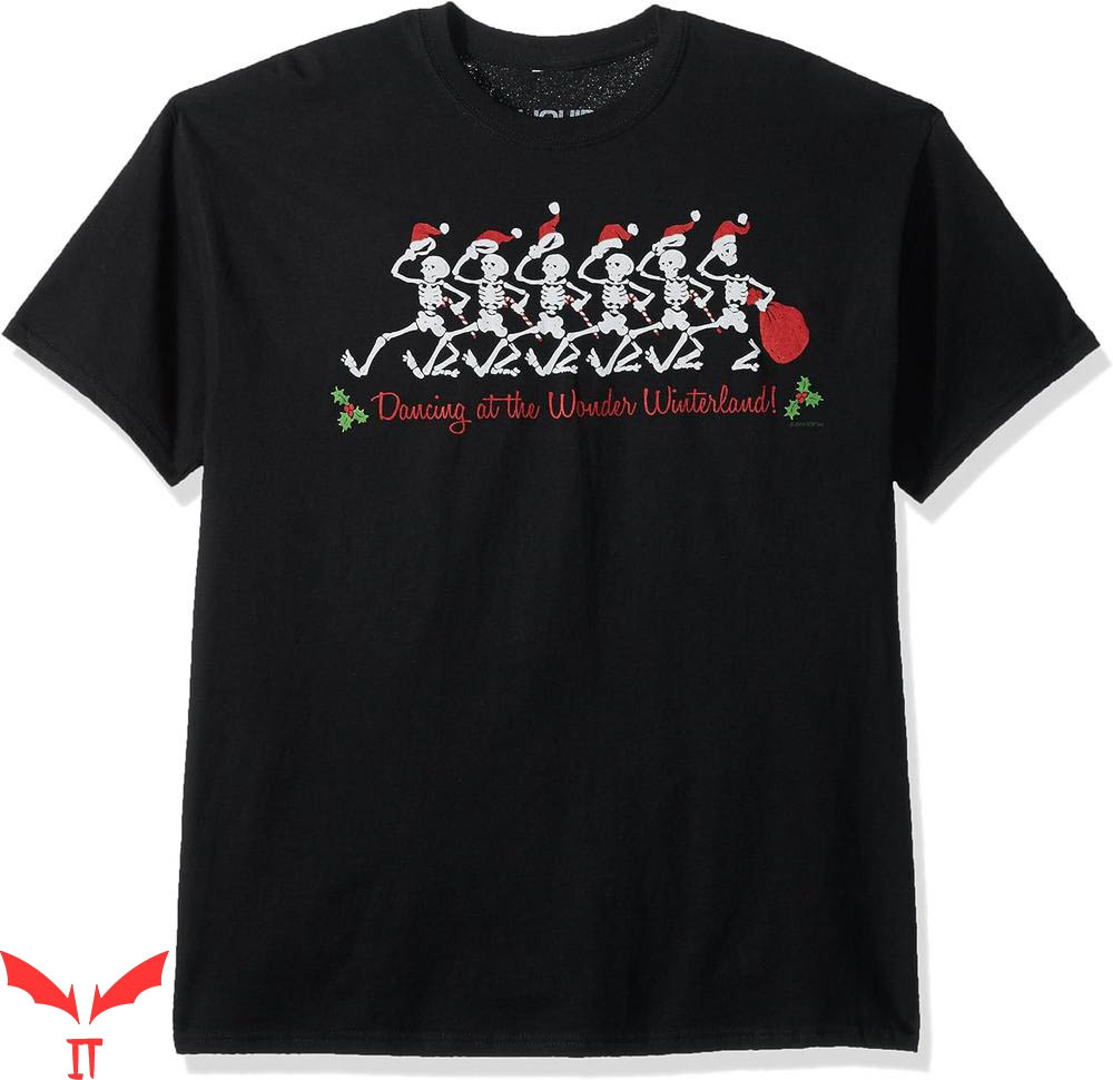 Dancing Skeleton T-Shirt Dancing At The Wonder Winterland Dancing Skeleton T-Shirt Dancing At The Wonder Winterland