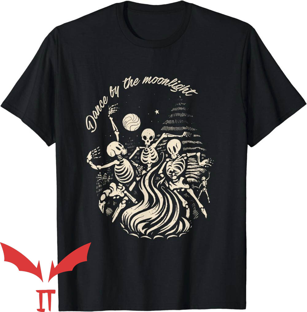 Dancing Skeleton T-Shirt Halloween Scary Skeleton Dancing Skeleton T-Shirt Halloween Scary Skeleton