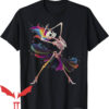 Dancing Skeleton T-Shirt Rainbow Ballerina Halloween