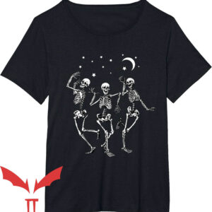 Dancing Skeleton T-Shirt Skeleton Dancing Under The Moon