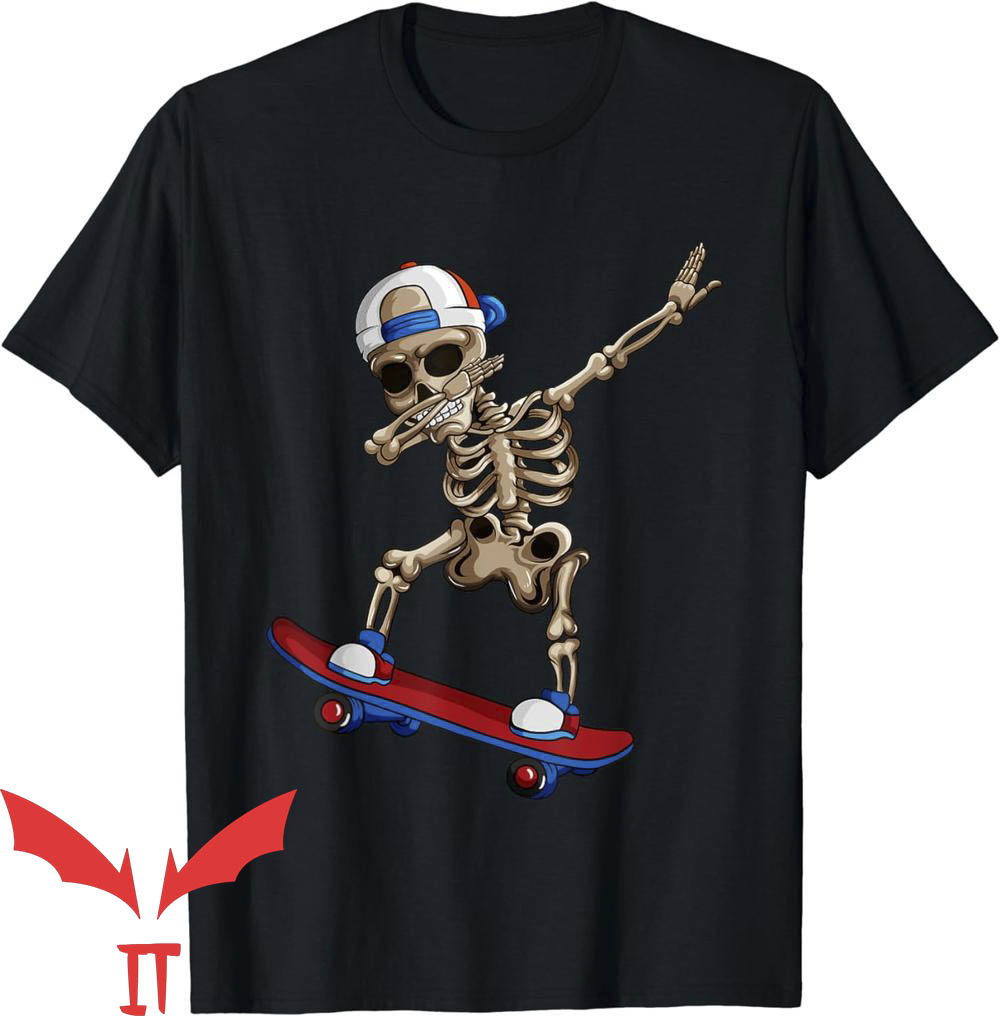 Dancing Skeleton T-Shirt Skeleton Skateboard Dancing Skeleton T-Shirt Skeleton Skateboard