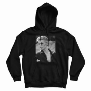 David Bowie Smoking Photo Hoodie For UNISEX