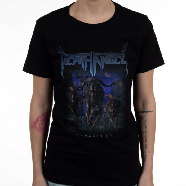 Death Angel Humanicide Girls T-shirt