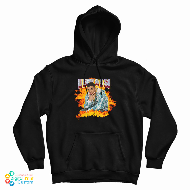Degrassi Flames Drake Hoodie Degrassi Flames Drake Hoodie