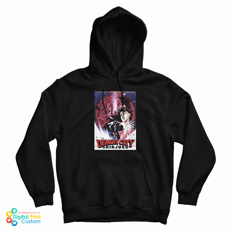 Demon City Shinjuku Hoodie For UNISE Demon City Shinjuku Hoodie For UNISE