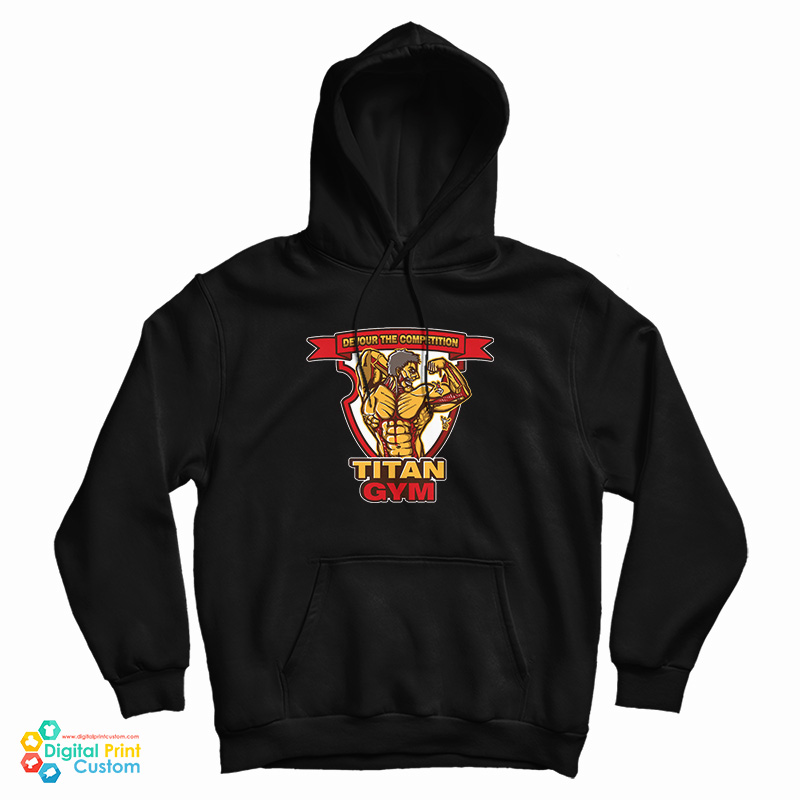 Devour The Competition Titan Gym Hoodie For UNISEX Devour The Competition Titan Gym Hoodie For UNISEX