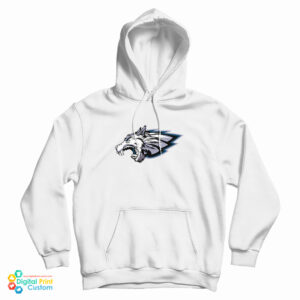 Dog Mentality Mixed Philadelphia Eagles Logo Hoodie For UNISEX