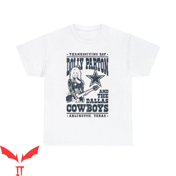 Dolly Parton Dallas Cowboys T-Shirt Arlington Texas