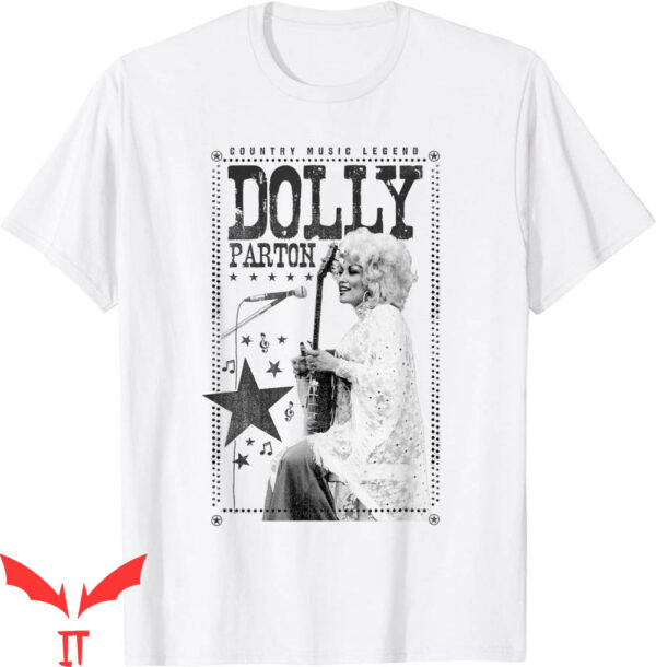 Dolly Parton Dallas Cowboys T-Shirt Country Music Legend
