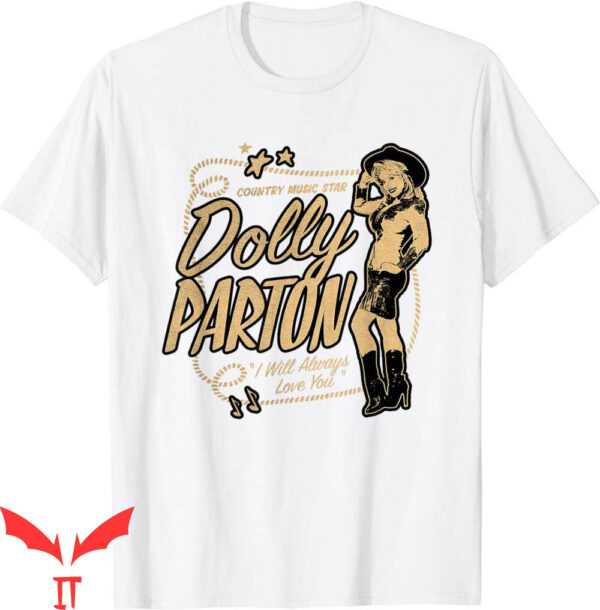 Dolly Parton Dallas Cowboys T-Shirt Country Music Star