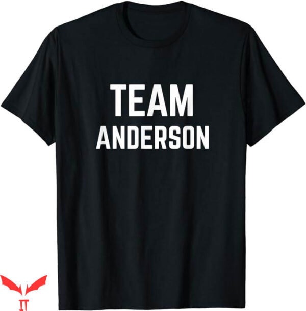 Down Goes Anderson T-Shirt Team Anderson T-Shirt Trending