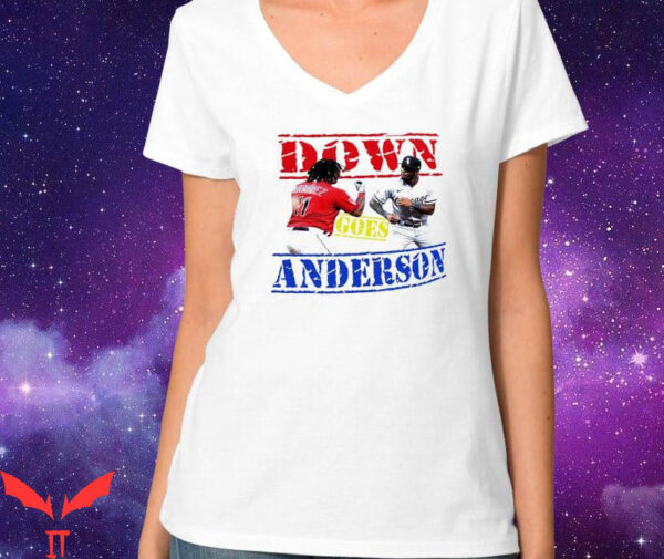 Down Goes Anderson T-Shirt Tim Anderson T-Shirt Trending
