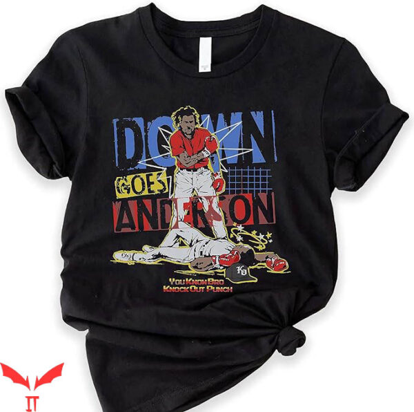 Down Goes Anderson T-Shirt Trending