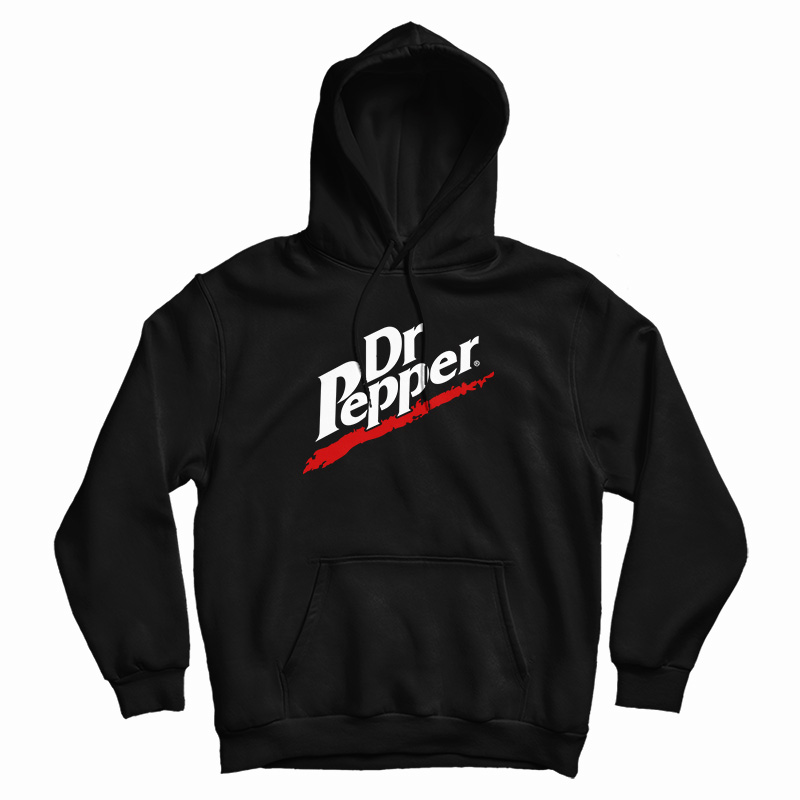 Dr Pepper Logo Hoodie For UNISEX Dr Pepper Logo Hoodie For UNISEX