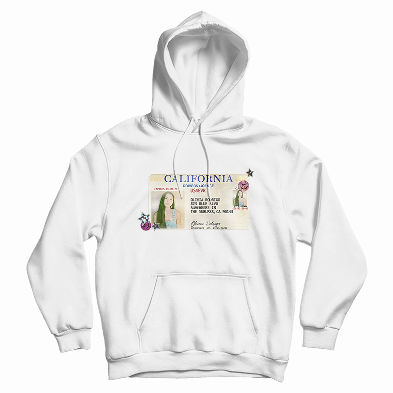 Drivers License Olivia Rodrigo Hoodie Drivers License Olivia Rodrigo Hoodie