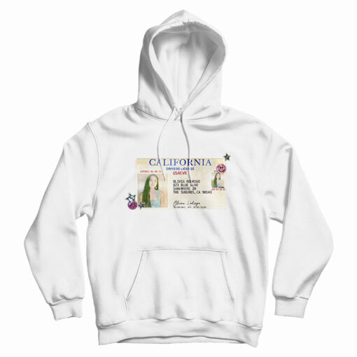 Drivers License Olivia Rodrigo Hoodie Drivers License Olivia Rodrigo Hoodie