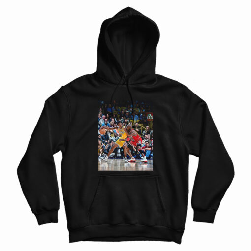 Duel Of Icons MJ Vs Kobe Bryant Hoodie Duel Of Icons MJ Vs Kobe Bryant Hoodie