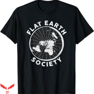 Earth Is Flat T-Shirt Conspiracy Theory Earther Trending