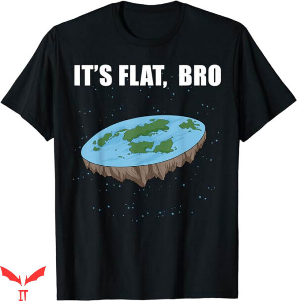 Earth Is Flat T-Shirt Ice Wall Flat Earth T-Shirt Trending