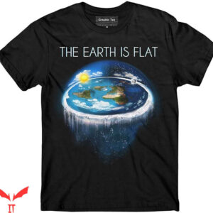 Earth Is Flat T-Shirt New World FE1 T-Shirt Trending