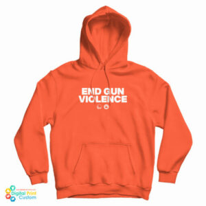 End Gun Violence Golden State Warriors Boston Celtics Hoodi